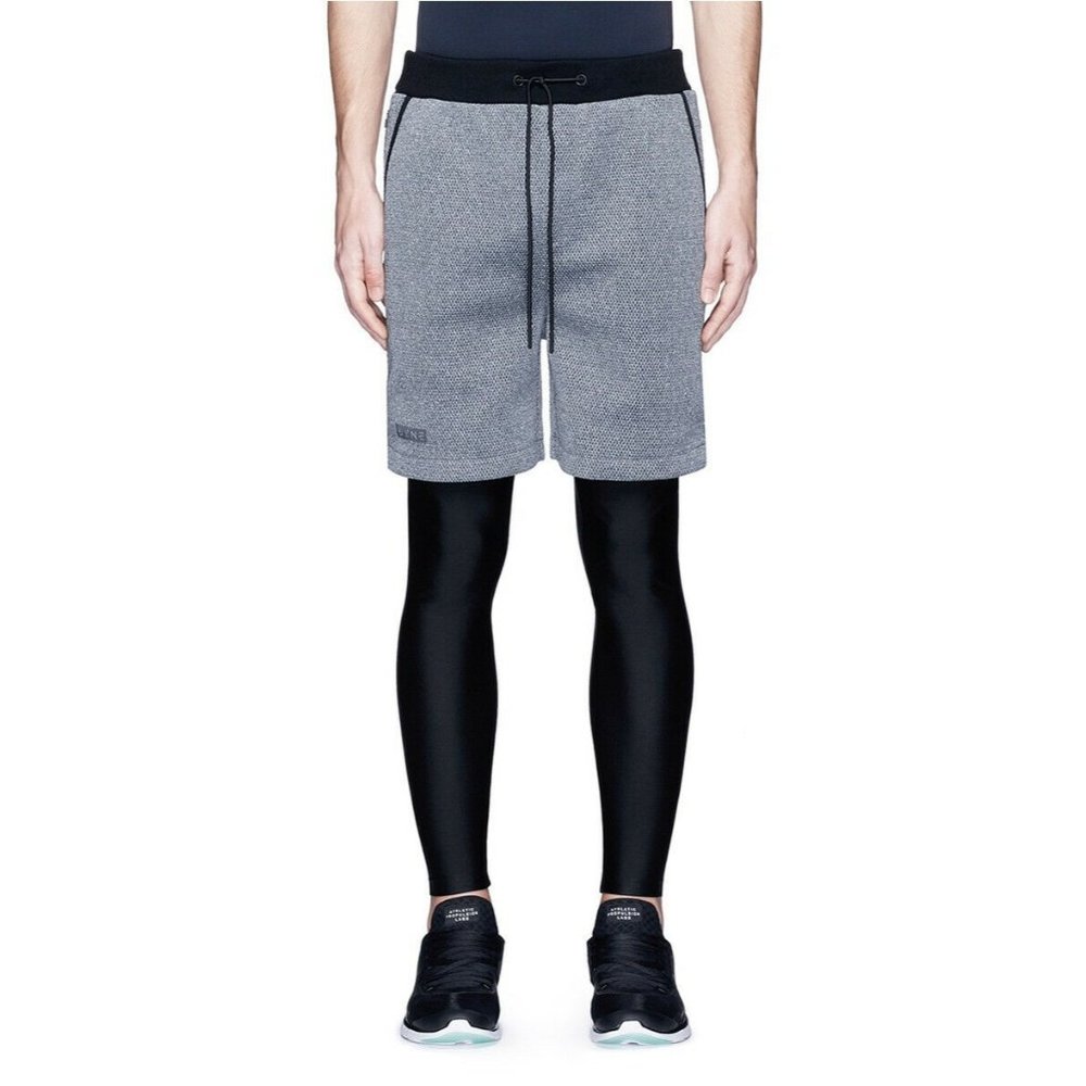 DYNE SHORTS OVERLAY PERFORMANCE LEGGINS- SZ 2XL